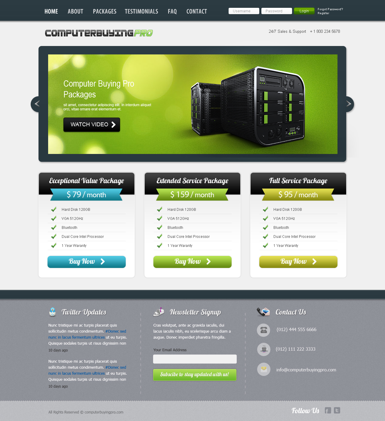 Web-Design von Lauren für Computer Buying Pro | Design #985935