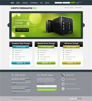 Web Design par Lauren pour Computer Buying Pro | Design : #985935