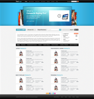 Web Design par WirePaper pour Computer Buying Pro | Design : #989489
