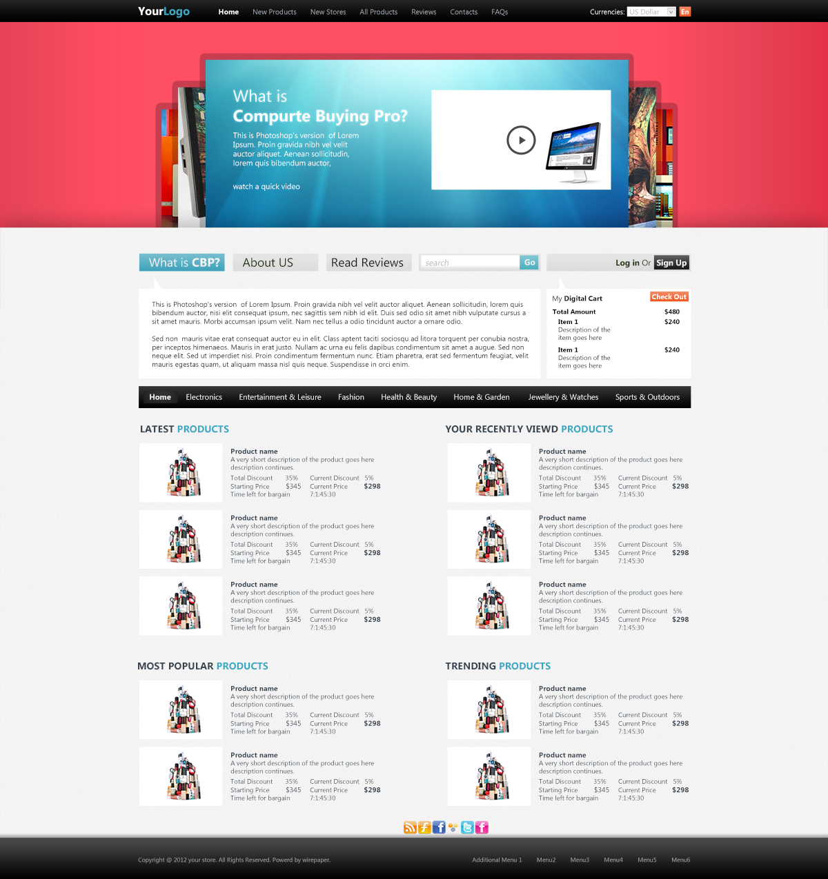 Web Design by WirePaper for Computer Buying Pro | Design #989491