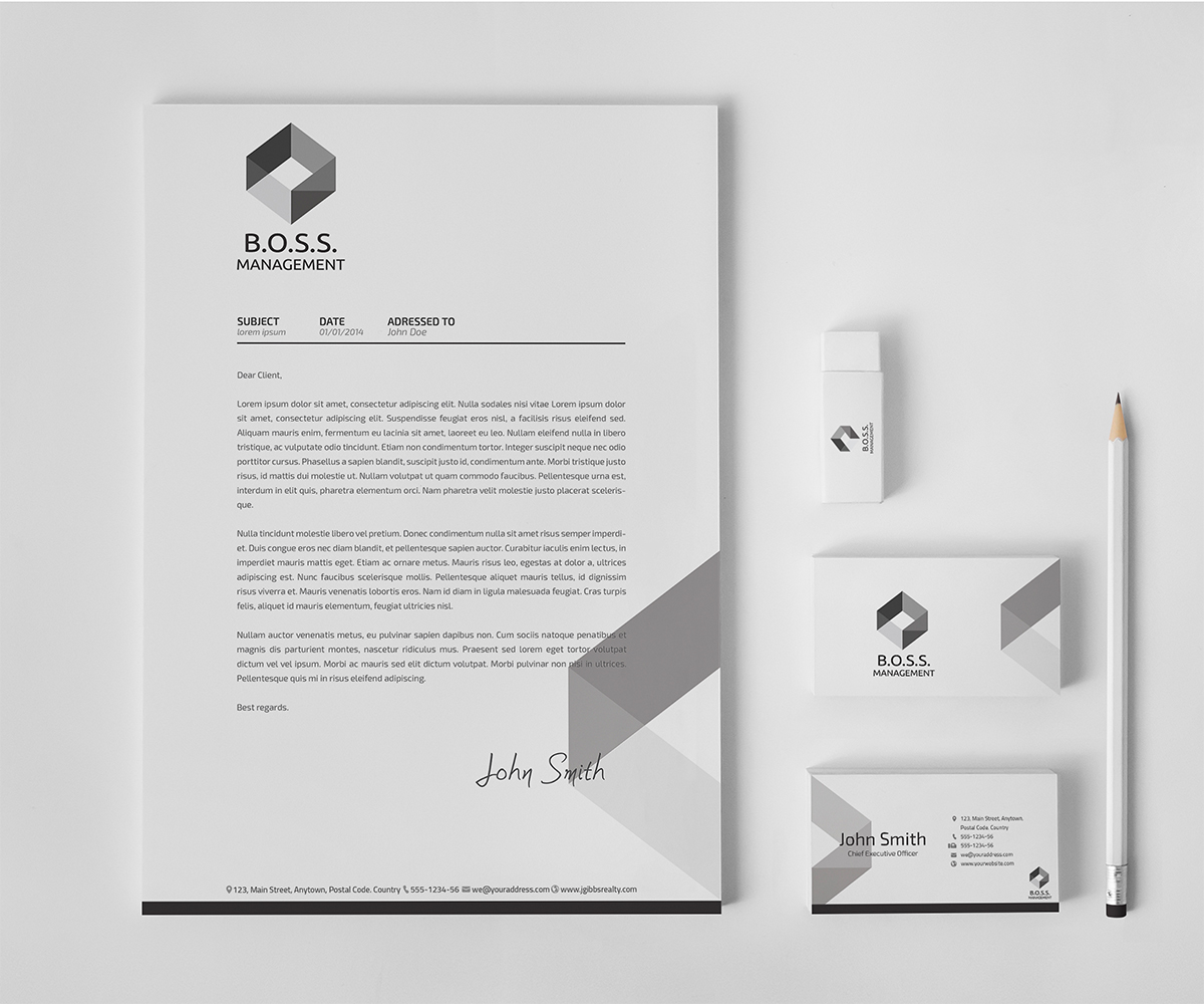Stationery Design by Owtee-TheDreamer. for YO! Branding & Promotions | Design #3707726