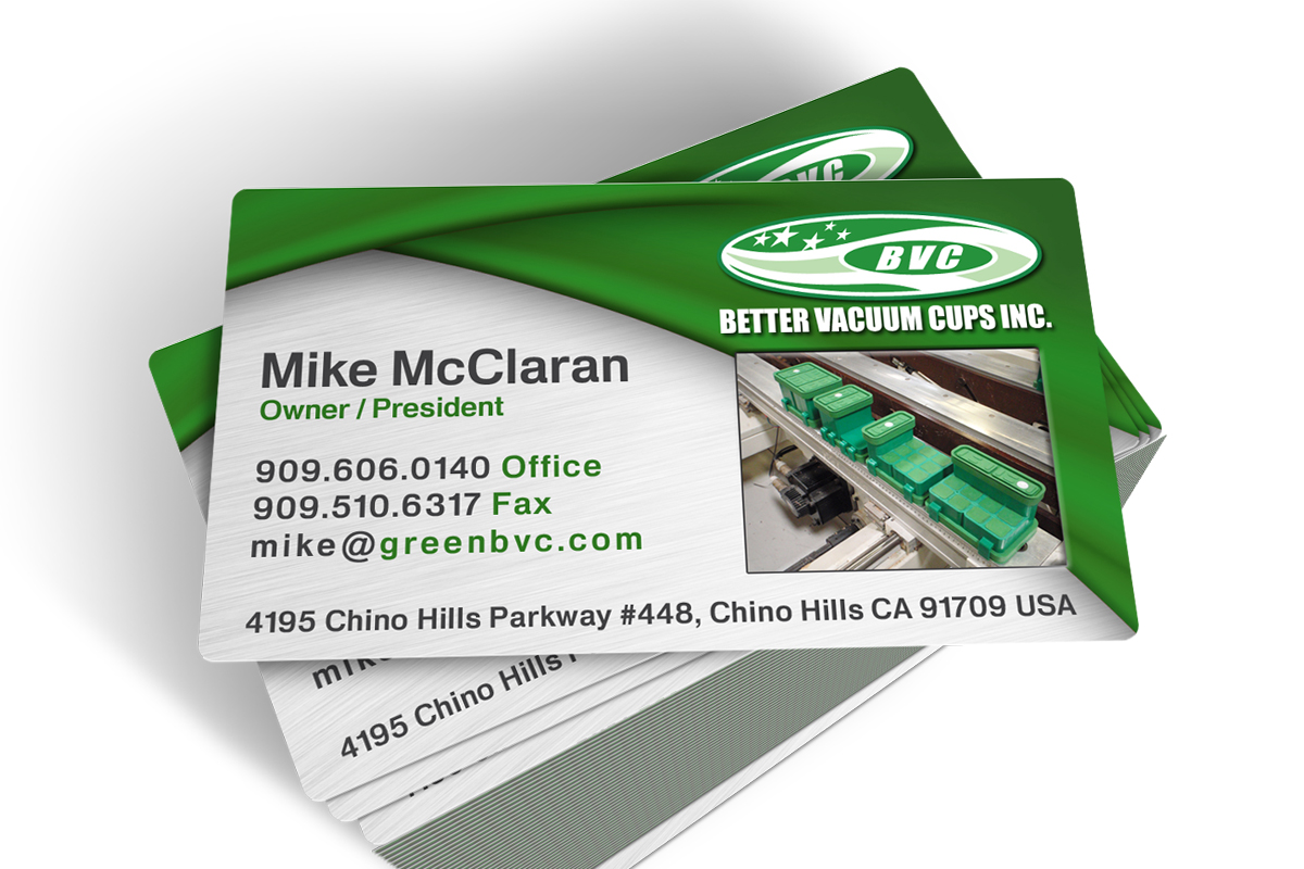 Design de Carte de Visite par Nebojsa Aleksic pour Better Vacuum Cups Inc | Design #969300