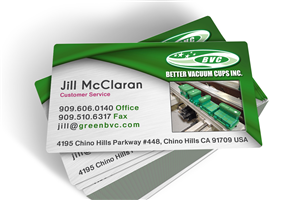 Design de Carte de Visite par Nebojsa Aleksic pour Better Vacuum Cups Inc | Design : #969303