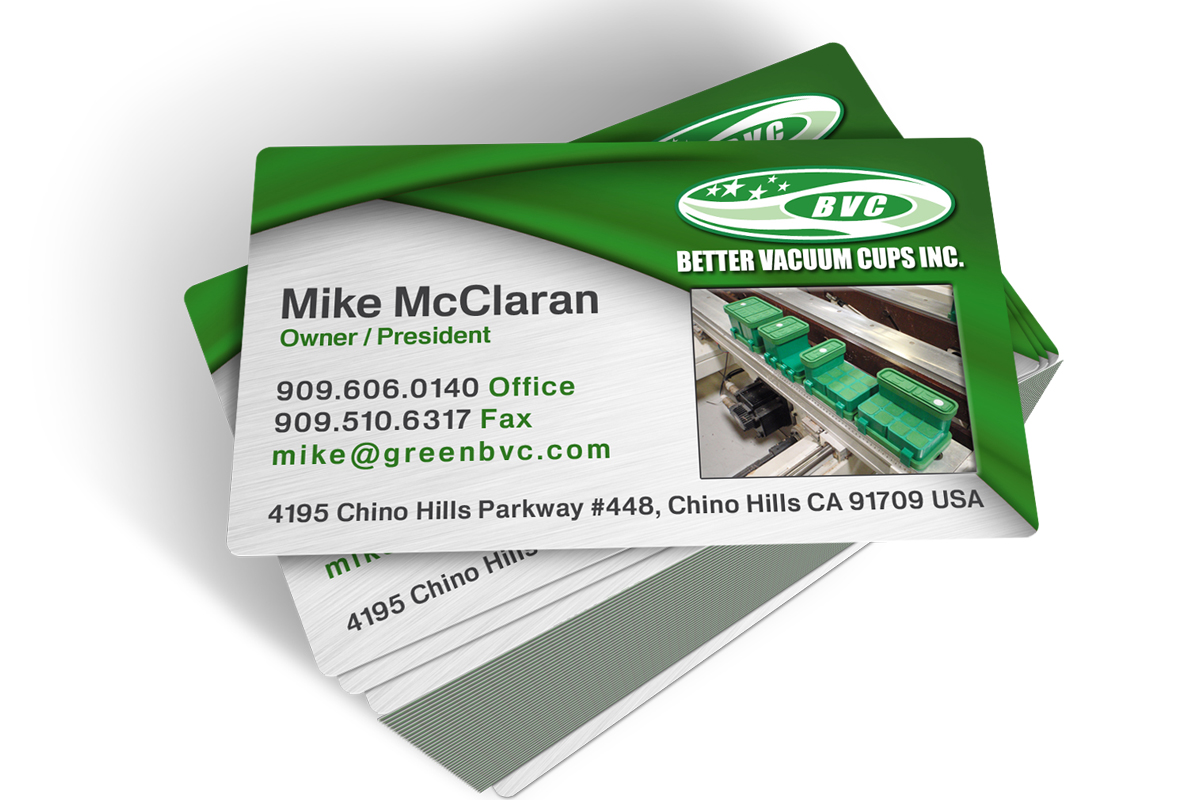 Business Card Design by Nebojsa Aleksic for Better Vacuum Cups Inc | Design #969320