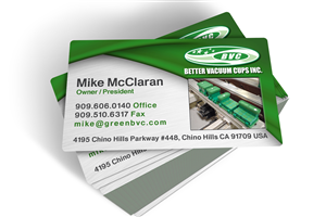 Business Card Design by Nebojsa Aleksic for Better Vacuum Cups Inc | Design: #969320