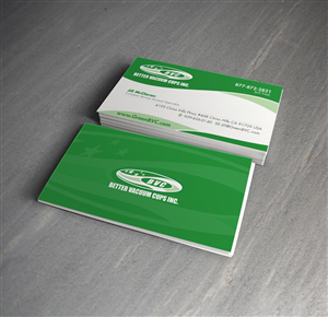 Business Card Design by asimali for Better Vacuum Cups Inc | Design: #969773