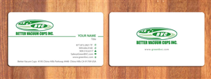Business Card Design by Sbss for Better Vacuum Cups Inc | Design: #969242