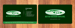 Business Card Design by Sbss for Better Vacuum Cups Inc | Design: #969245