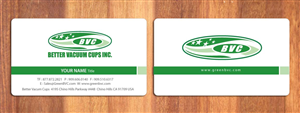 Business Card Design by Sbss for Better Vacuum Cups Inc | Design: #969248