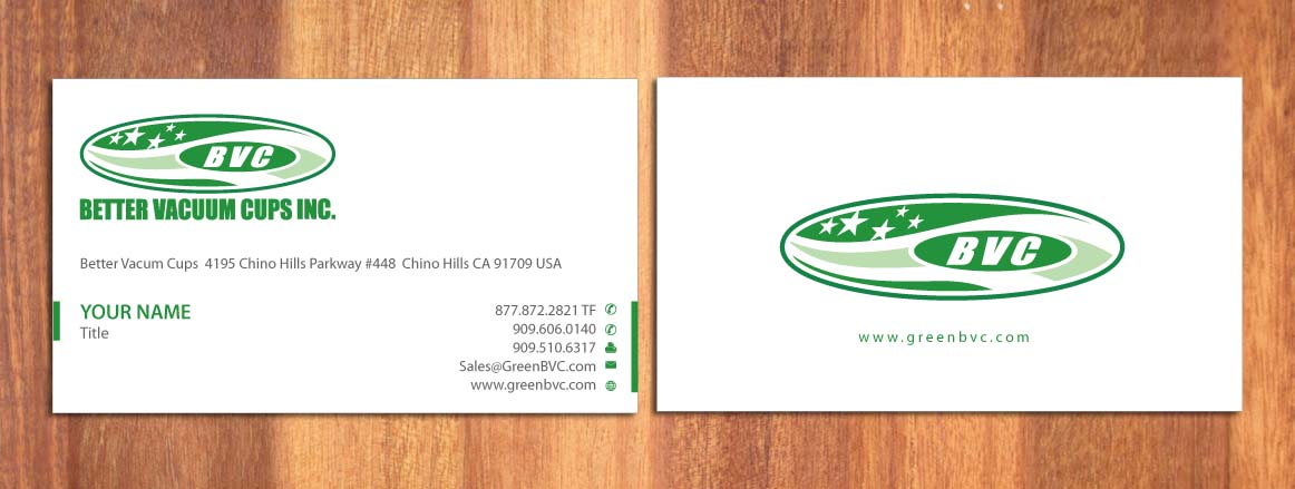 Design de Carte de Visite par Sbss pour Better Vacuum Cups Inc | Design #969250