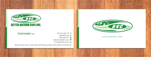 Business Card Design by Sbss for Better Vacuum Cups Inc | Design: #969252