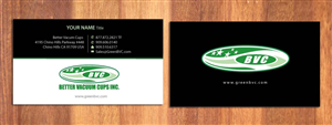 Business Card Design by Sbss for Better Vacuum Cups Inc | Design: #969253