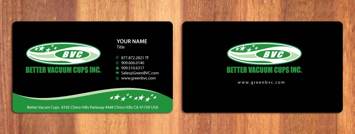Design de Carte de Visite par Sbss pour Better Vacuum Cups Inc | Design #969255