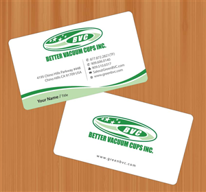 Business Card Design by Sbss for Better Vacuum Cups Inc | Design: #971196