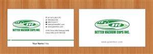 Business Card Design by Sbss for Better Vacuum Cups Inc | Design: #971200