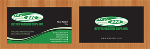 Business Card Design by Sbss for Better Vacuum Cups Inc | Design: #971202
