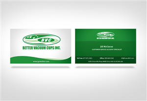 Business Card Design by Owaisias for Better Vacuum Cups Inc | Design: #969468