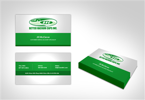 Business Card Design by Owaisias for Better Vacuum Cups Inc | Design: #969645