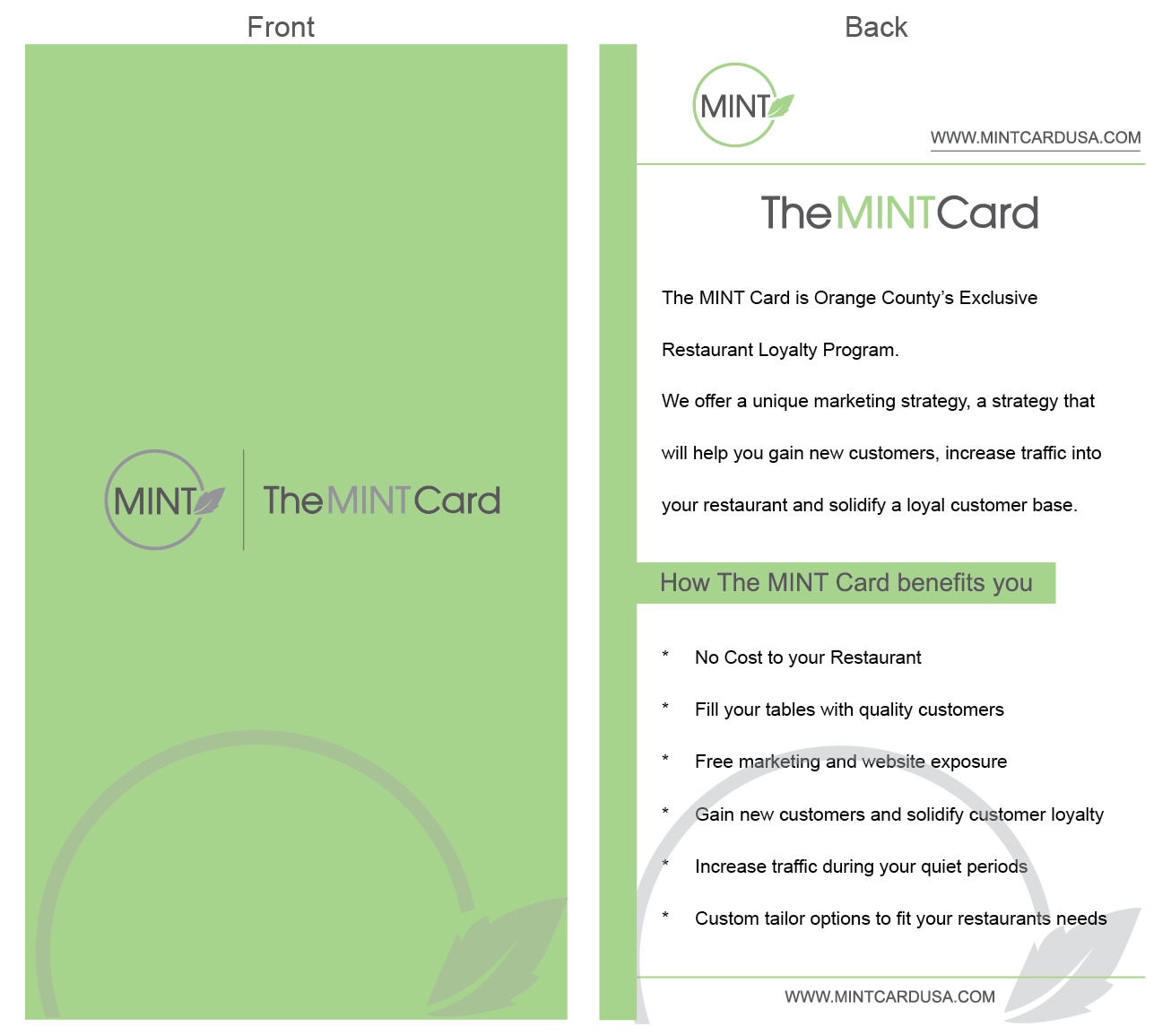 Diseño de Flyer por Pv_999 para mint | Diseño #3700103