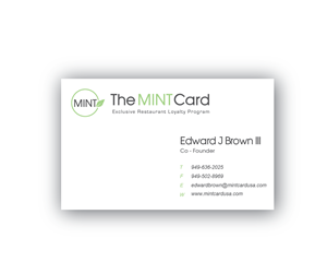 Diseño de Tarjeta de Presentación por Pv_999 para mint | Diseño: #3699002