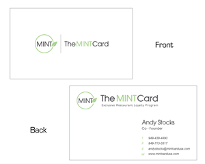 Mint Card Business Card