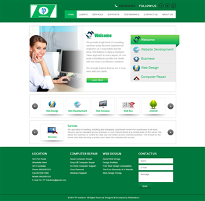 WordPress-Design von TheCodeWire für TP Solutions | Design: #3724198