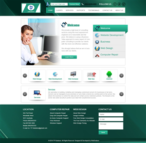WordPress-Design von TheCodeWire für TP Solutions | Design: #3734440