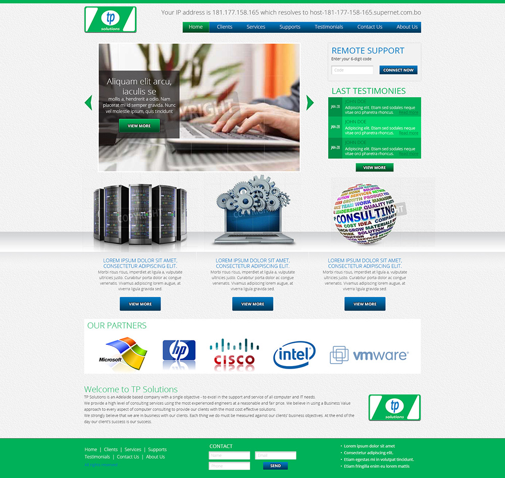 WordPress-Design von designbox für TP Solutions | Design #3850018