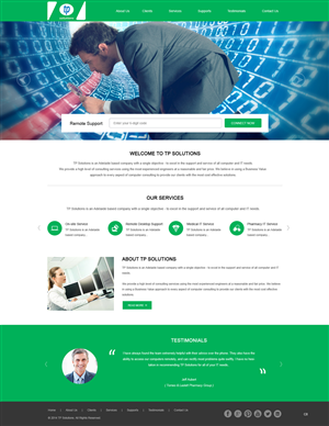 WordPress-Design von pb für TP Solutions | Design: #3728726