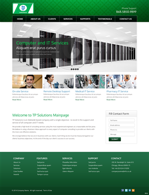 WordPress-Design von pb für TP Solutions | Design: #3732218