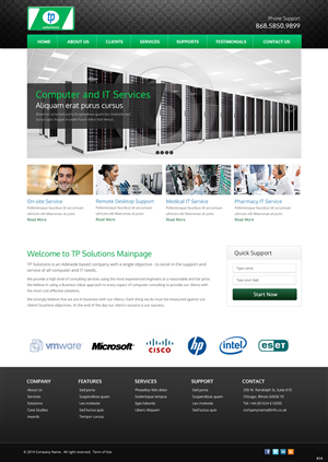 WordPress-Design von pb für TP Solutions | Design: #3763879