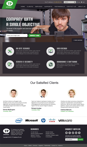 WordPress-Design von jeckx2 für TP Solutions | Design: #3875551