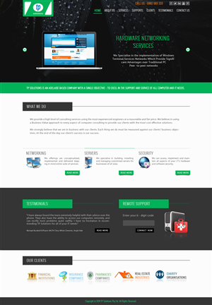 WordPress-Design von Sukrutisolutions für TP Solutions | Design: #3765000