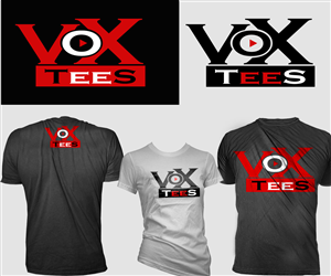 VoxTees | Logo Design by TRHZ