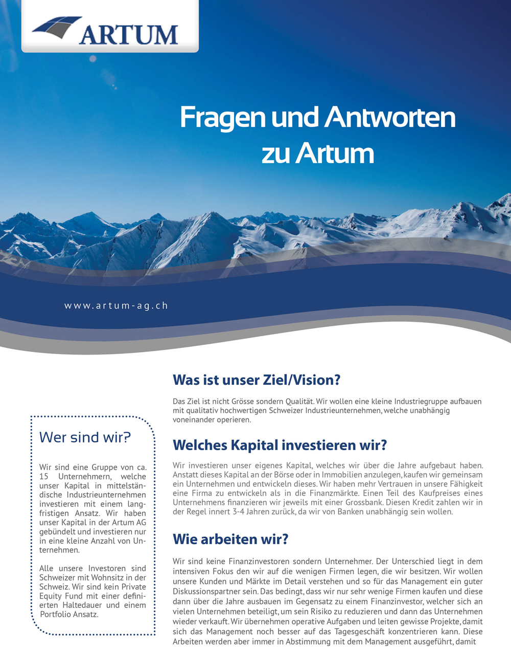Flyer Design by iTech Graphics for Novus Partners AG | Design #3695269