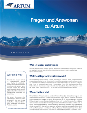 Flyer Design by iTech Graphics for Novus Partners AG | Design: #3695269