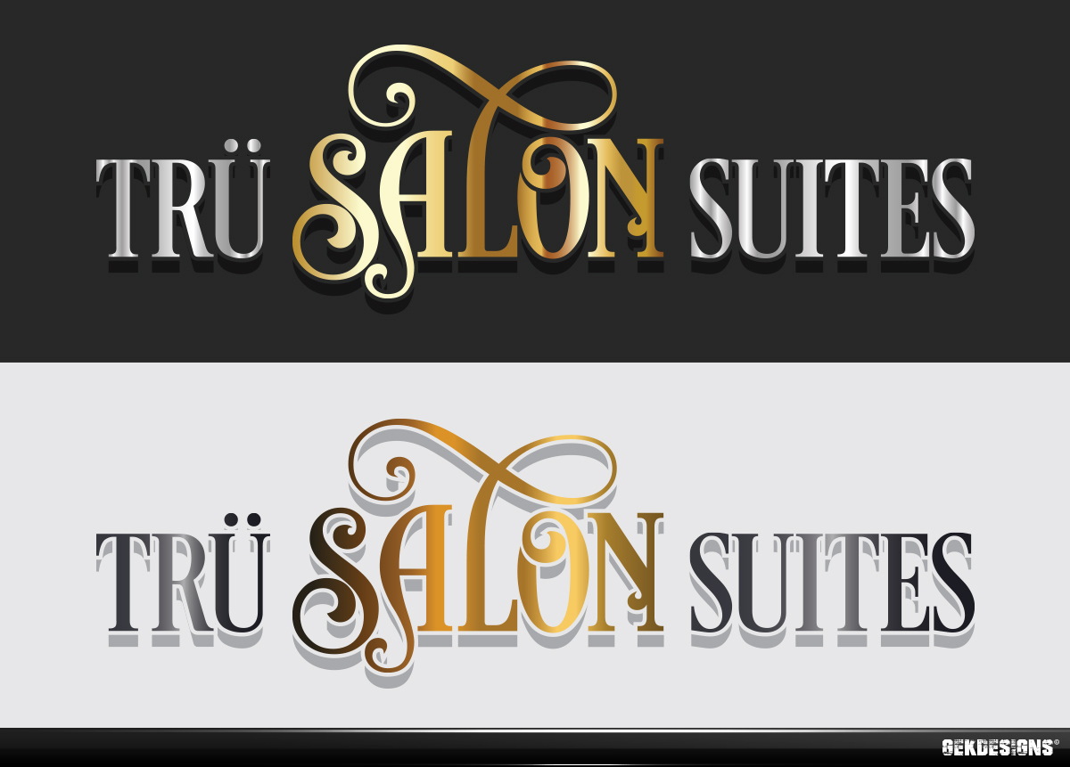 Logo Design by gekgrfx for trü salon inc | Design #3948221