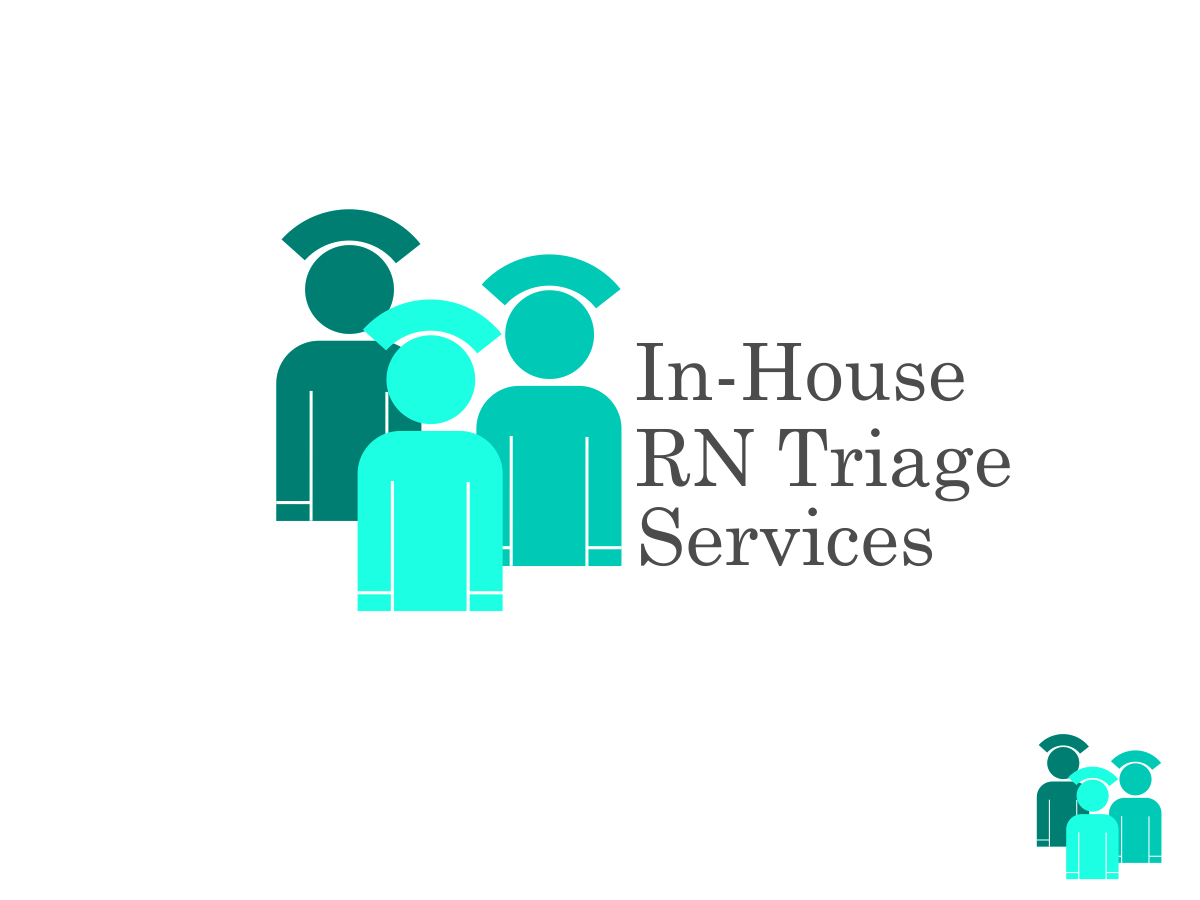 Logo Design by Poida for IN-HOUSE RN TRIAGE SERVICES, LLC | Design #119494