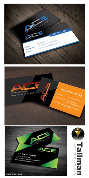 Business Card Design by Tallman Creative Design Studio