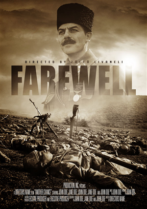 Movie Poster for a War Biography (Ataturk) | Poster Design by KPGS82