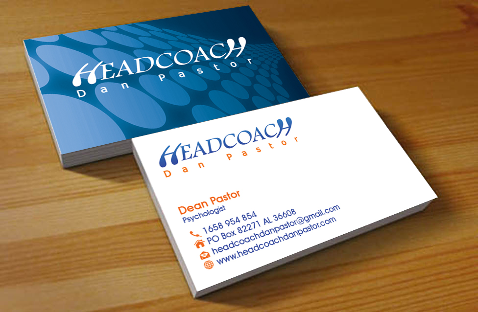 Diseño de Tarjeta de Presentación por Hardcore Design para Headcoach Dan Pastor | Diseño #3762837