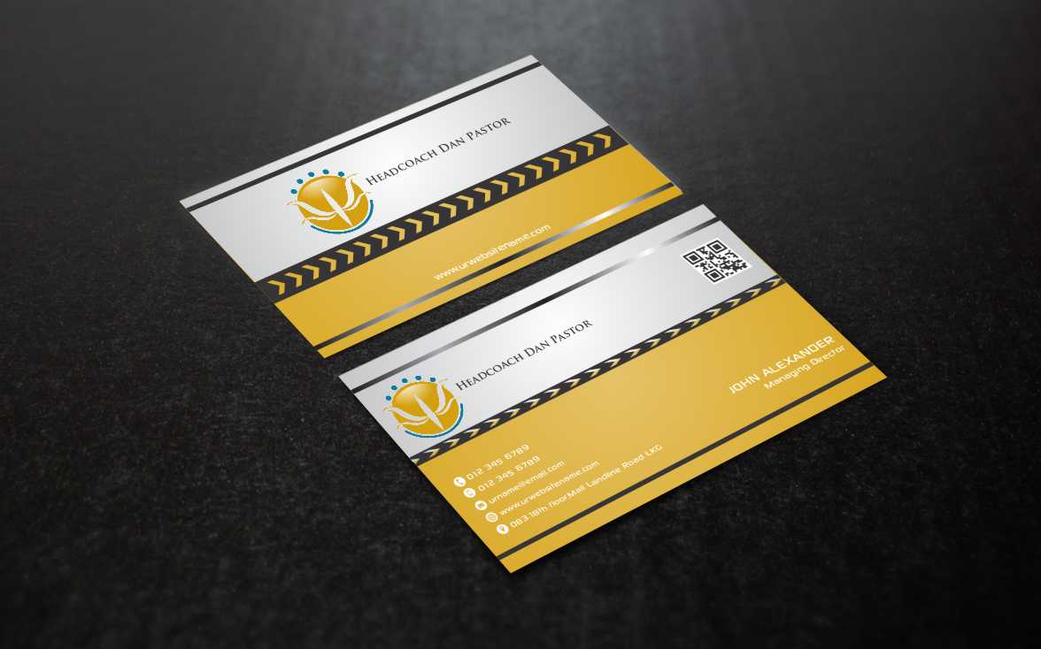 Diseño de Tarjeta de Presentación por AwsomeD para Headcoach Dan Pastor | Diseño #3711494