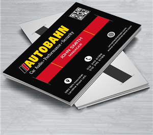 Business Card Design by AwsomeD for Autobahn | Design: #3700481