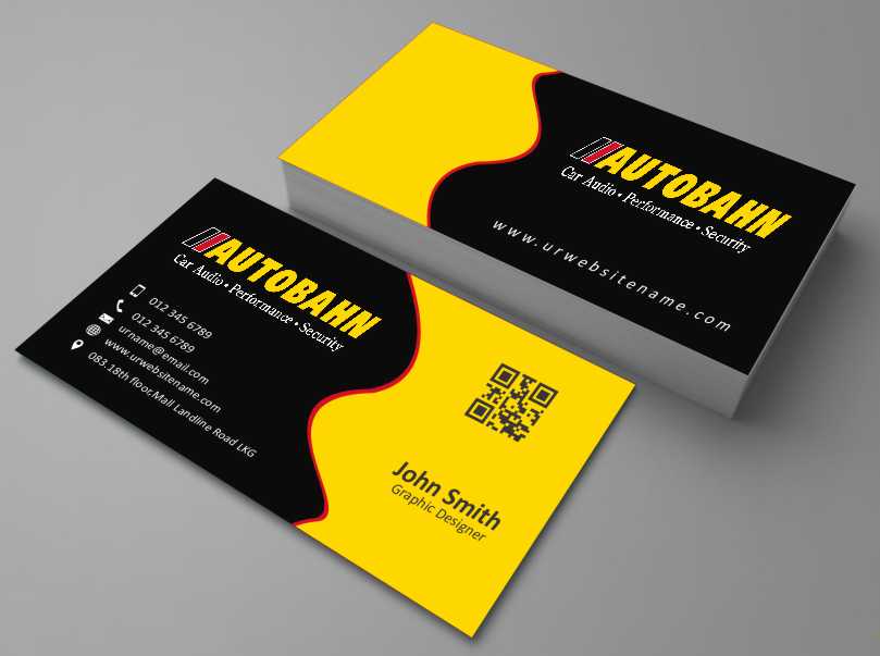 Business Card Design by AwsomeD for Autobahn | Design #3700487
