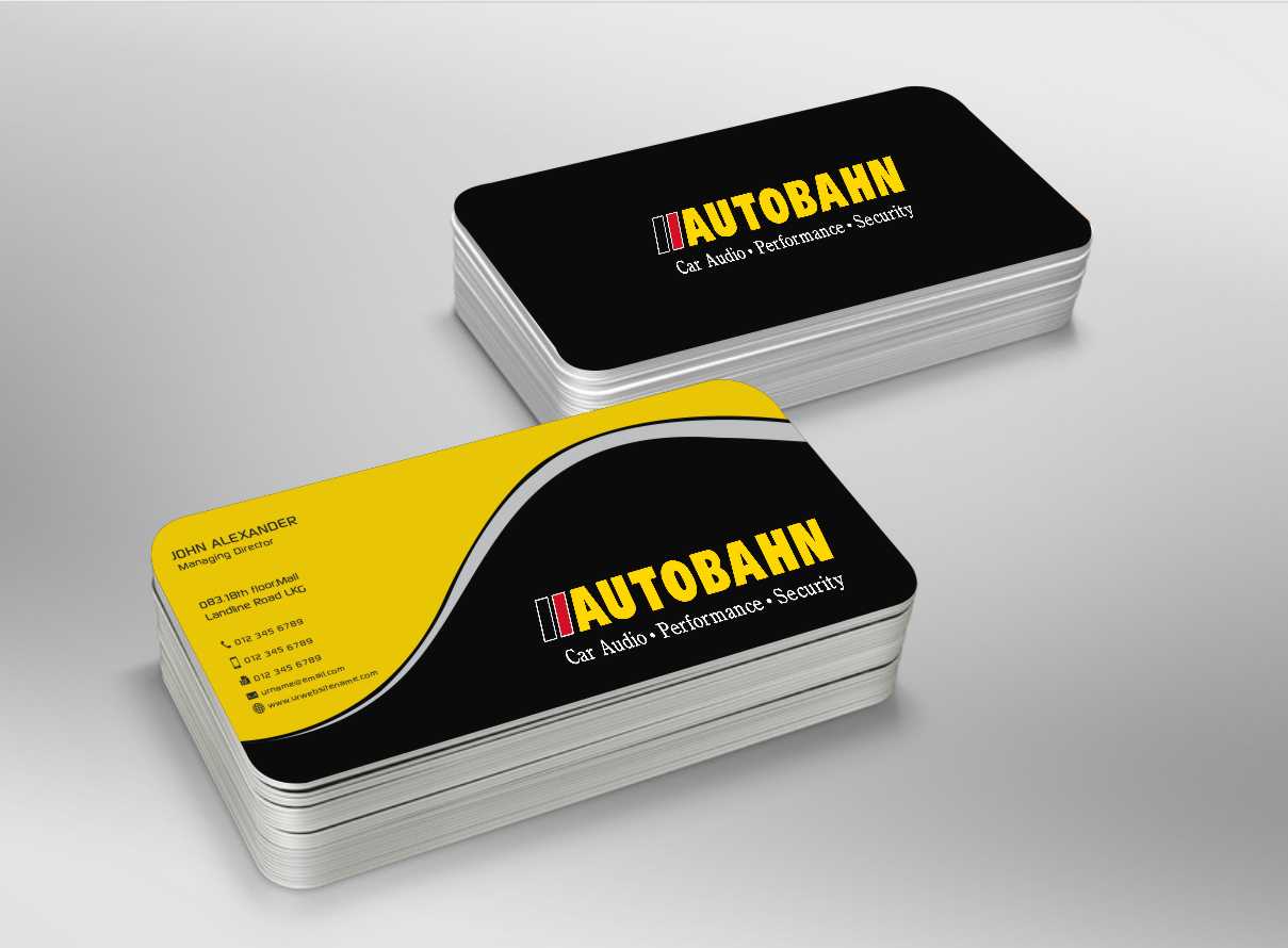 Business Card Design by xtremecreative45 for Autobahn | Design: #3700600