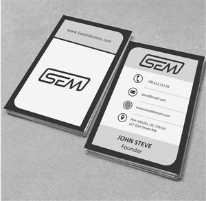 Business Card Design by AwsomeD for this project | Design: #3701749