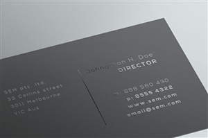 Business Card Design by Atlas for this project | Design: #3750334