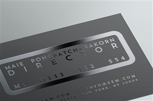 Business Card Design by Atlas for this project | Design: #3755080