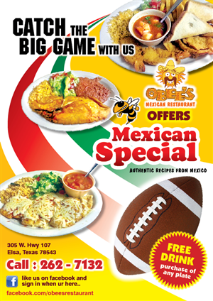 obee's/ yellow jackets football season  | Diseño de Flyer por rkailas
