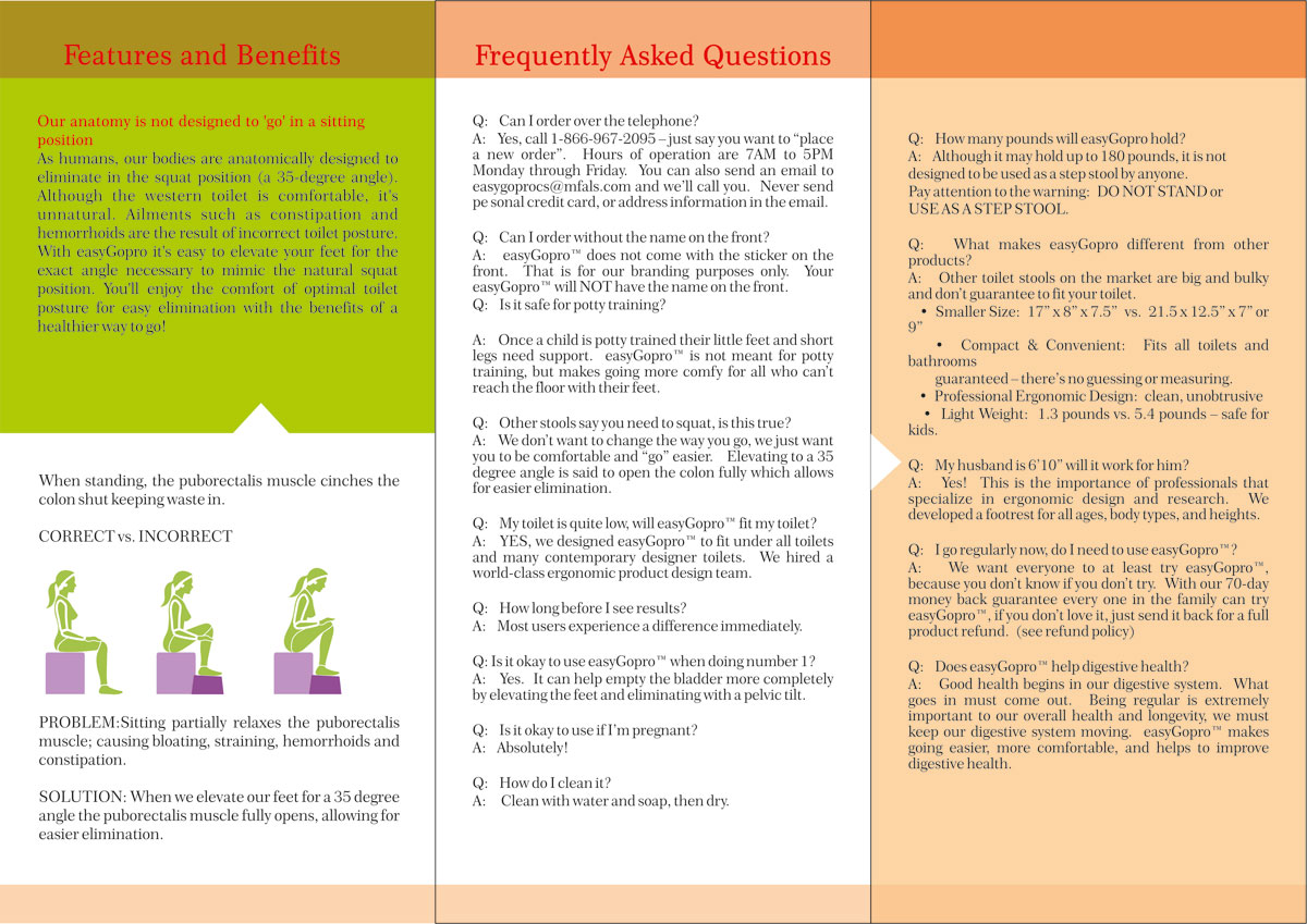 Brochure Design by SHANKAR for C Spot Run Entertainment | Design #3703517